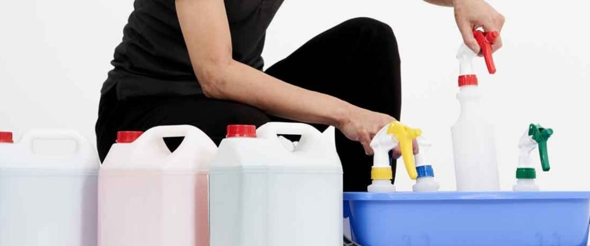 What are commercial cleaning chemicals?