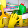 How does regular house cleaning reduce bacteria and viruses in my home?