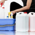 What are commercial cleaning chemicals?